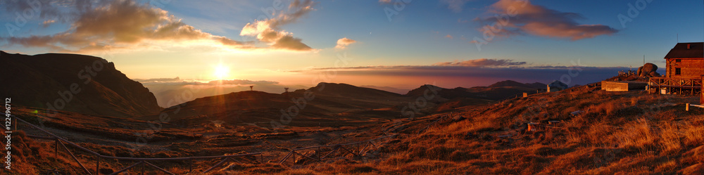 Naklejka premium Bucegi Mt. Romania 