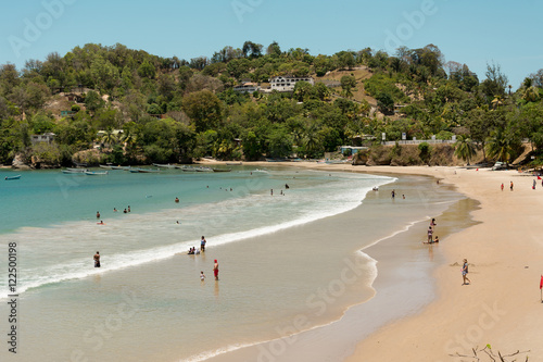Fototapeta Naklejka Na Ścianę i Meble -  Las Cuevas Beach North Coast Trinidad
