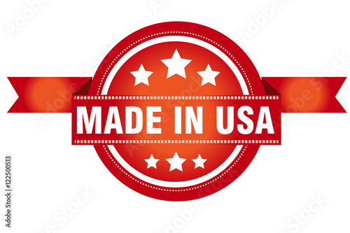 Made in USA vector stamp