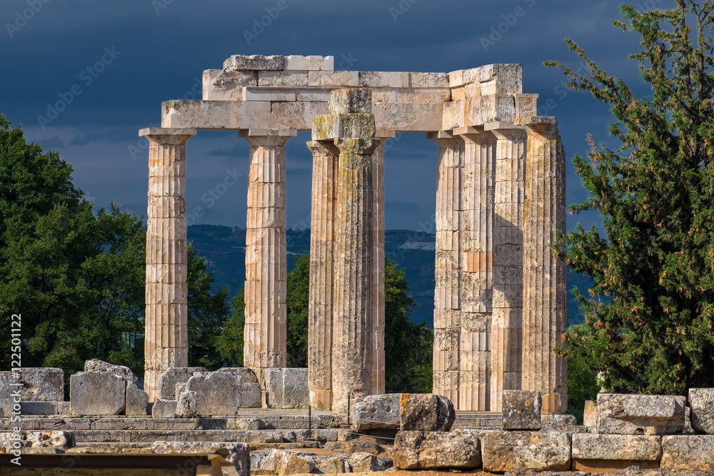  Zeus Tempel von Nemea. Peloponnes, Griechenland.16130.jpg