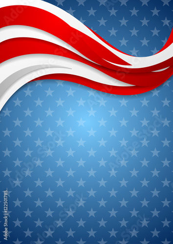 USA Presidential Election 2016 flyer template