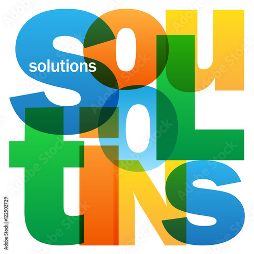 Free Download SOLUTIONS Vector Letters Icon - GFXLoad