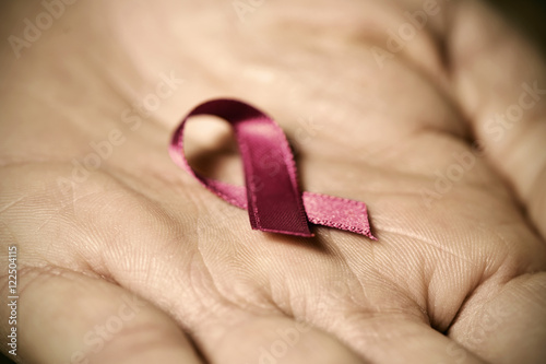 pink ribbon for the breast cancer awareness