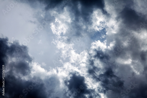 Dramatic Clouds Background © Sabphoto