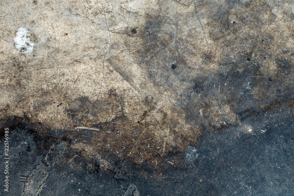 Stain on old cement texture Stain on old cement texture