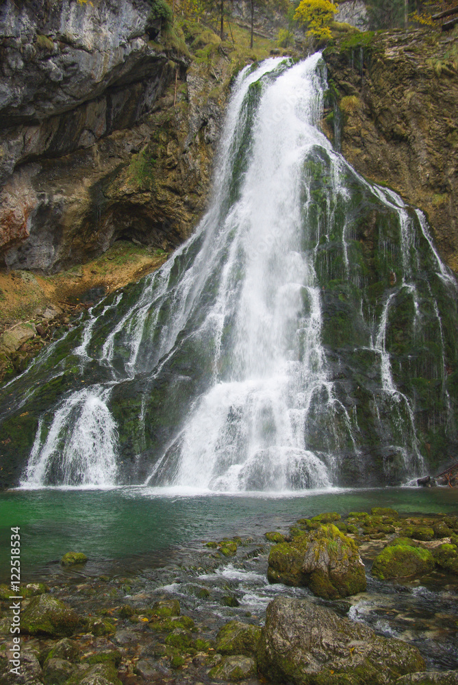 Gollinger Wasserfall, the waterfall of Golling Gollinger Wasserfall, the waterfall of Golling