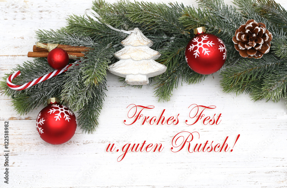 Frohes Fest u. guten Rutsch! StockFoto Adobe Stock