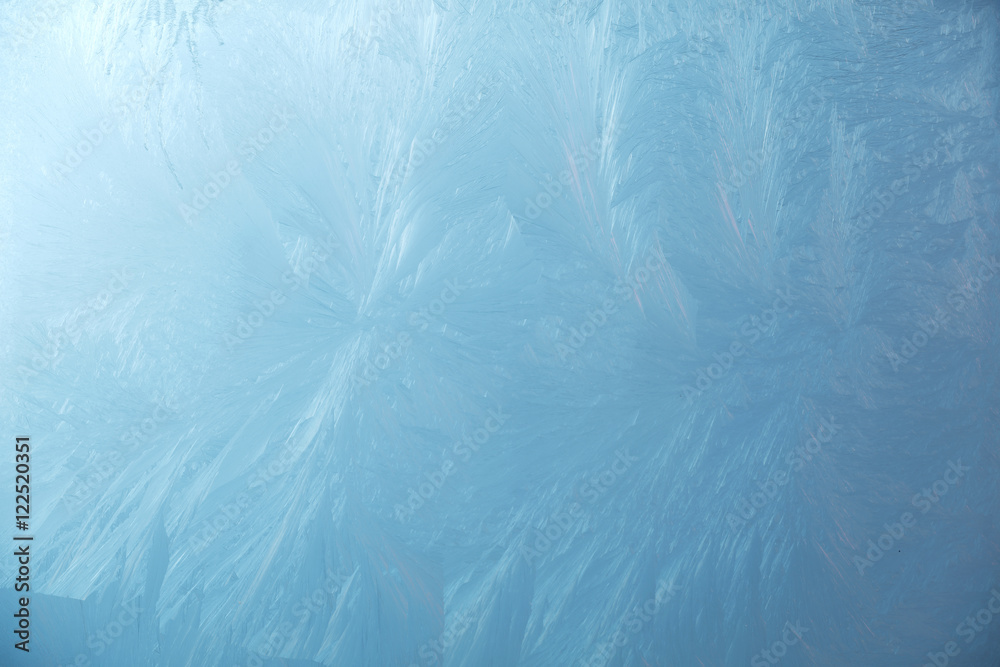 Obraz premium mróz i lód