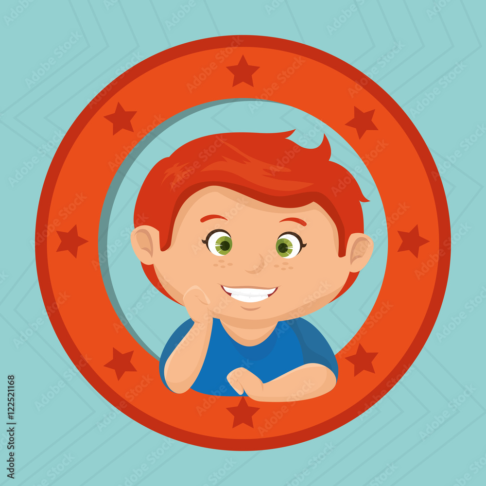 icon cartoon child boy happy vector illustration eps 10 icon cartoon child boy happy vector illustration eps 10