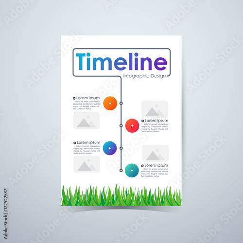 Timeline infographic Design...