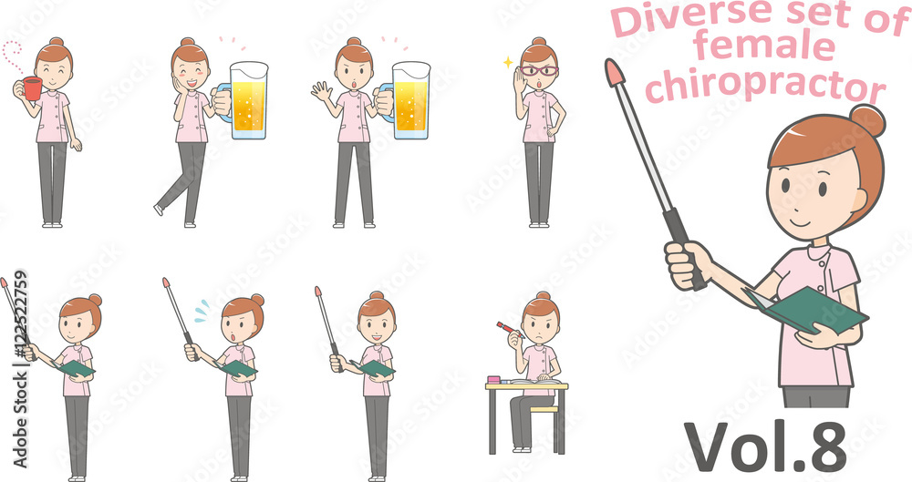 Diverse set of business woman , EPS10 vector format vol.8 Diverse set of business woman , EPS10 vector format vol.8
