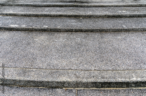 Curve concrete staircase