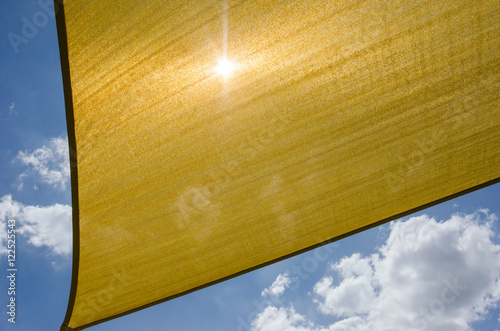 Shade cloth background