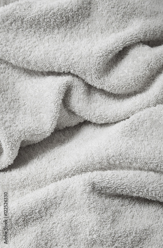 A full page of soft white toweling fabric texture