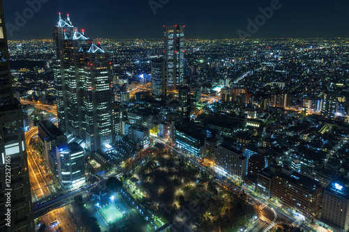 Wallpaper Mural 東京夜景 Torontodigital.ca