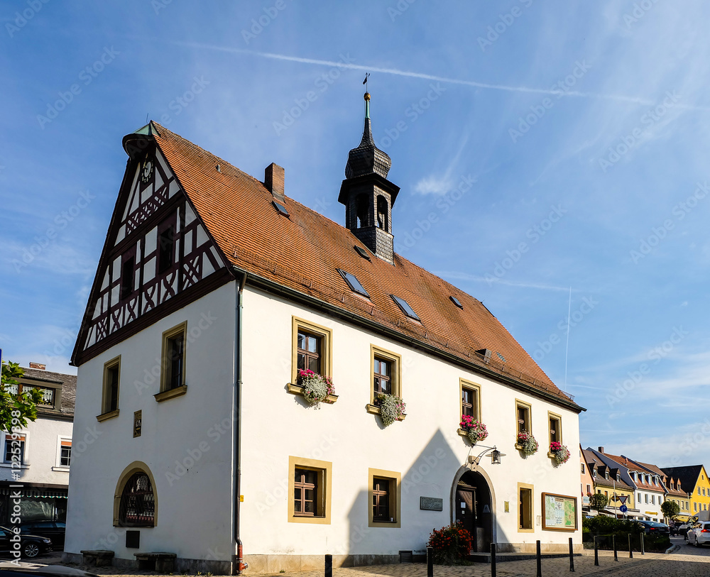 Obraz premium Altes Rathaus von Pegnitz
