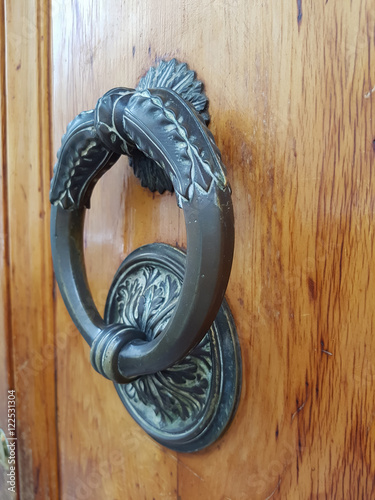 Knocker on the door