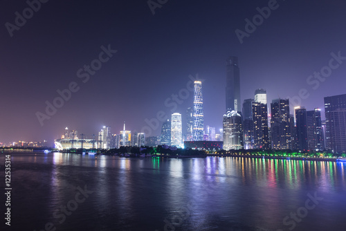Pearl River New City Night © chendongshan