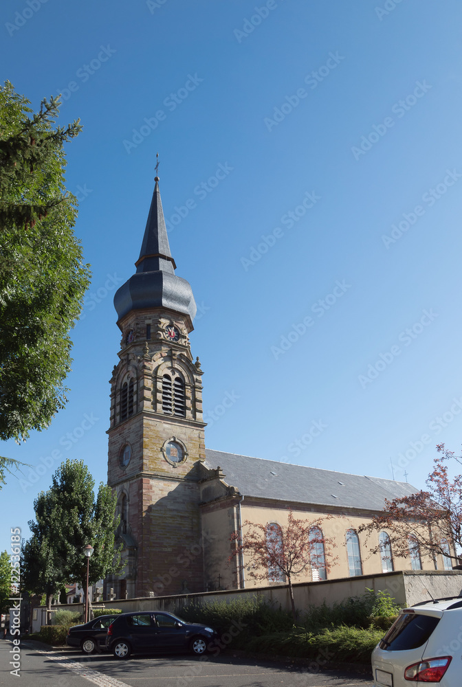 Kirche in St.Jean-Rohrbach