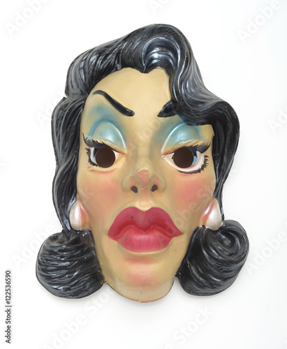 Woman Vintage Halloween Mask
