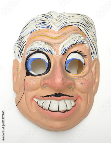 Old Man Vintage Halloween Mask