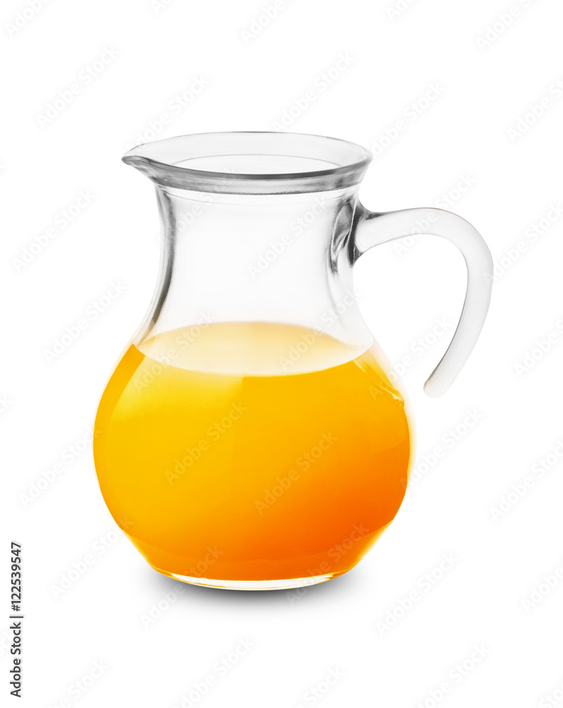 Orange juice in pitcher Orange juice in pitcher