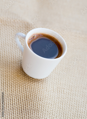  Cup of fresh espresso coffee