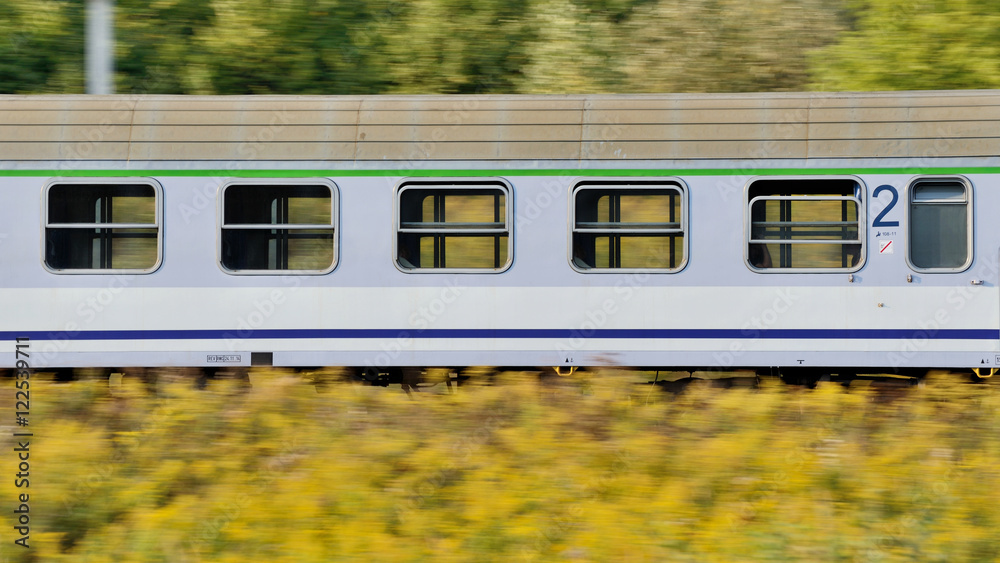 Obraz premium Passenger train.