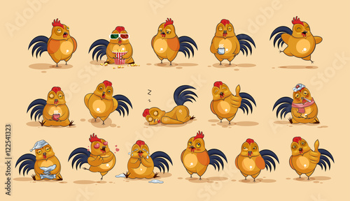 Emoji character cartoon Cock