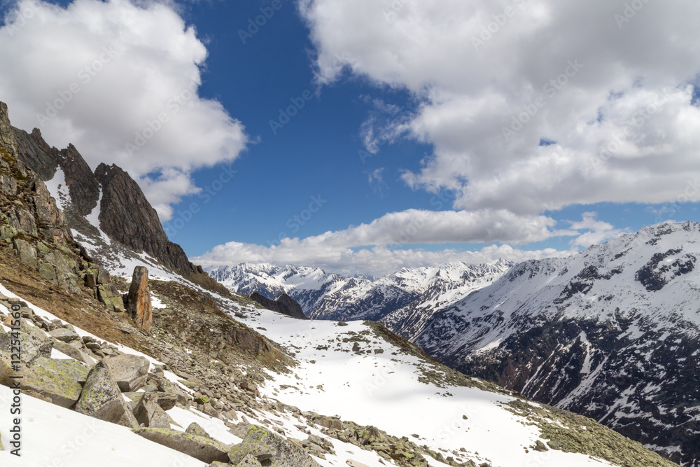 Beautiful Swiss Mountain Landscape