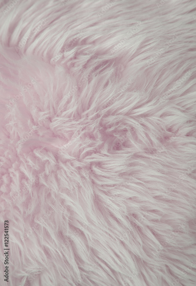 Fototapeta premium A full page of pastel pink fluffy fabric texture