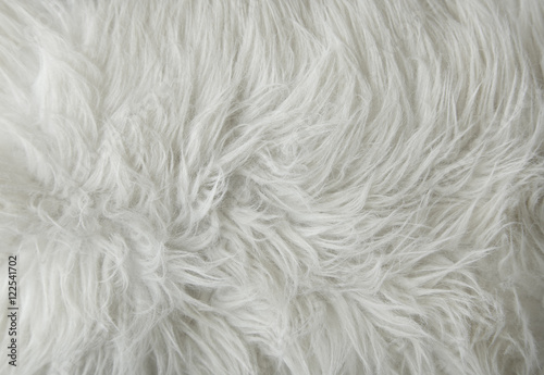 A full page of white fluffy fabric texture