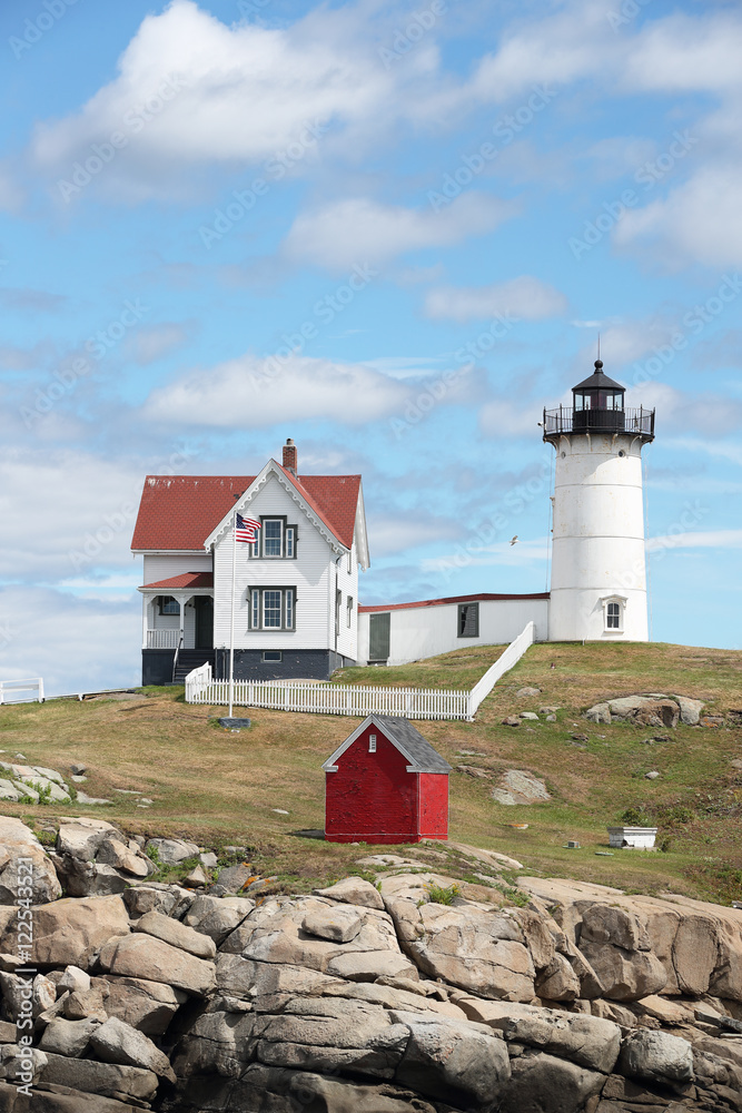 Nubble Lighthouse in Kittery Maine