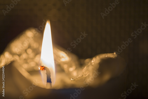 Lighting Candle photo