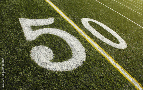 Tela 50 Yard Line Football Field