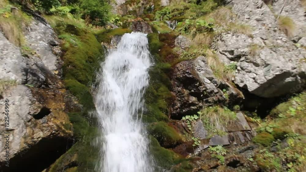 Pure fresh water waterfall Pure fresh water waterfall