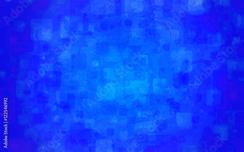 Abstract Blue Watercolor Background © Heater