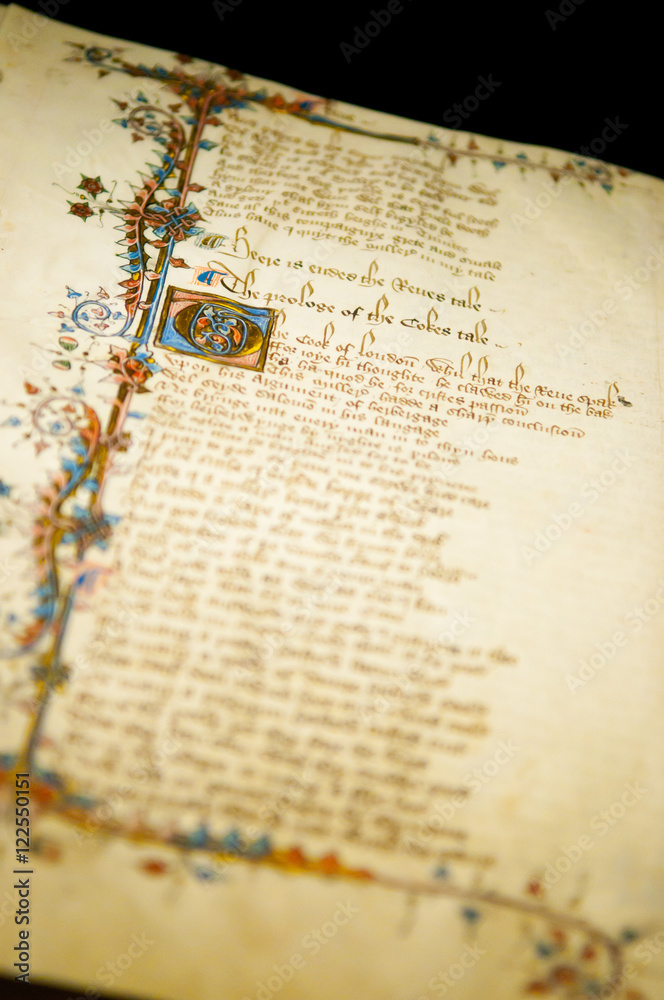 Obraz premium Canterbury Tales print