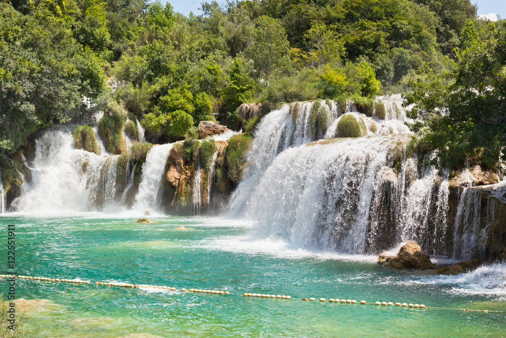 Fototapeta premium Wodospady Krka, Chorwacja