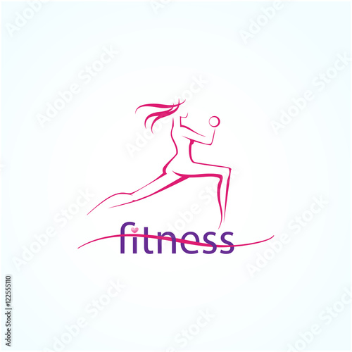 Fitness ans sport girls icons 