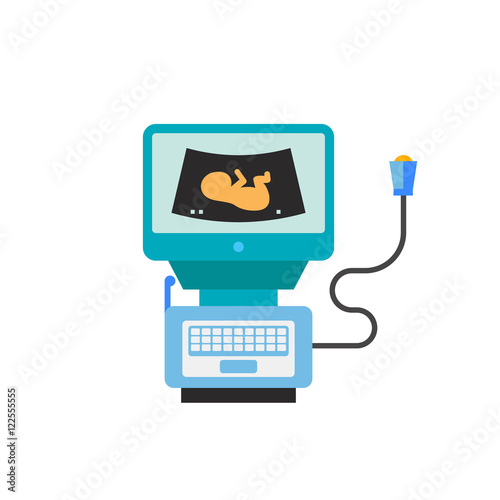 Ultrasound Machine Icon