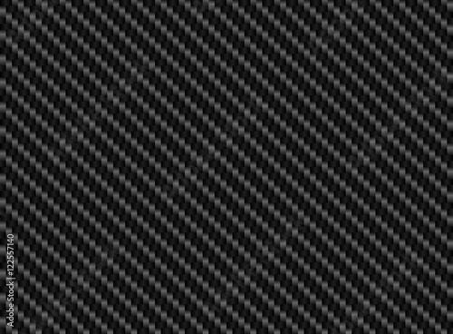 Fototapete Vector black carbon fiber seamless background