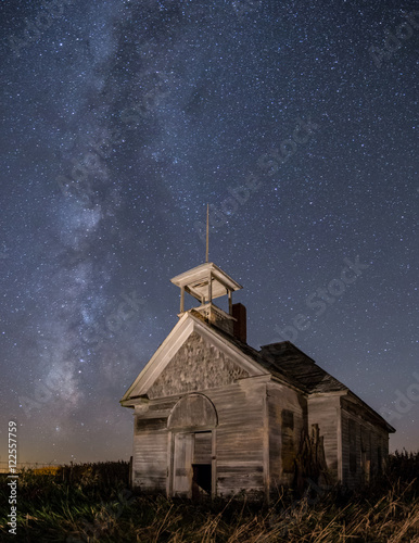 One Room School Under the MIlky Way