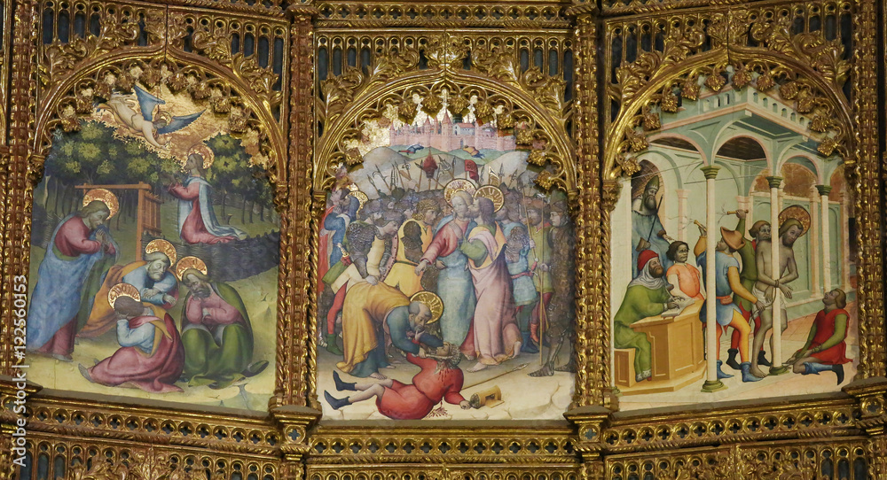 15th Century Retable of the Old Cathedral of Salamanca