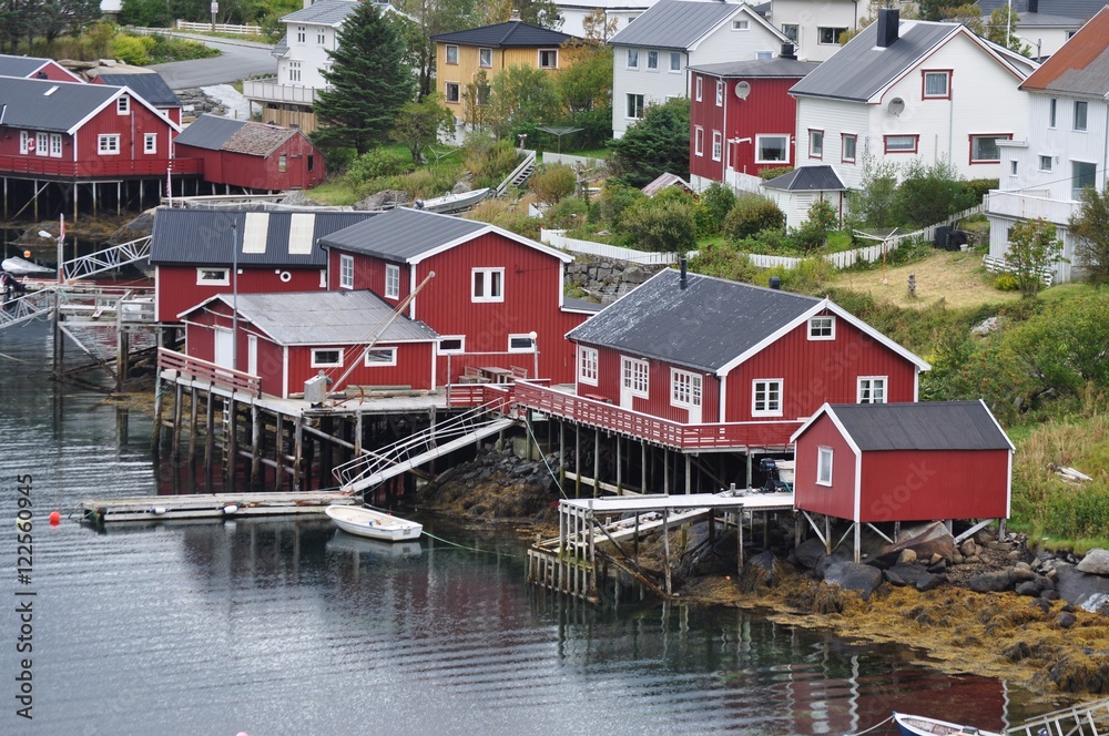 Reine is a fishing village and the administrative center of the municipality of Moskenes in Nordland country, Norway.