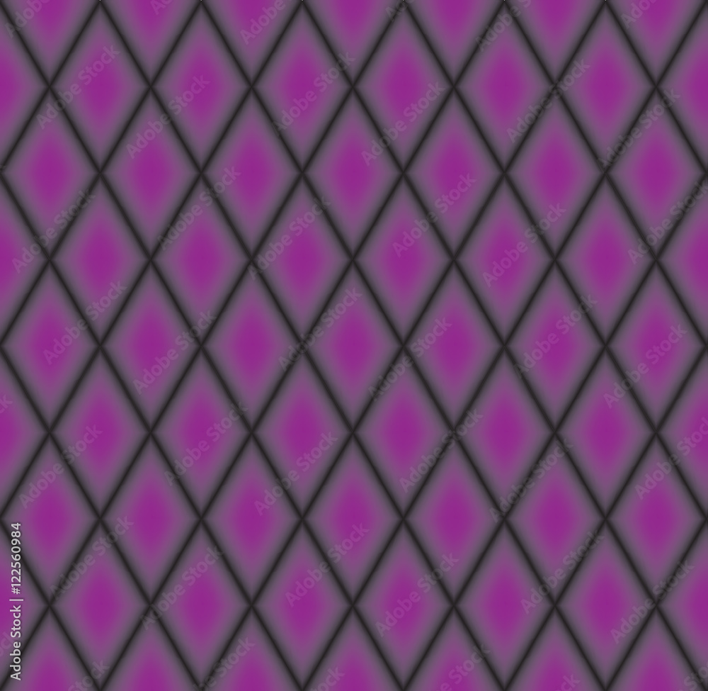 Fototapeta premium Abstract geometric pattern. Diagonal line background. Abstract diamond ornament. Purple rhombus texture