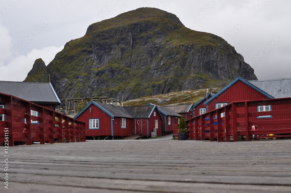 Lofoten islands, A is a small fishing village in the municipality of Moskenes in Nordland county, Norway.