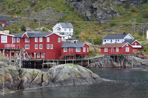 Lofoten islands, A is a small fishing village in the municipality of Moskenes in Nordland county, Norway.