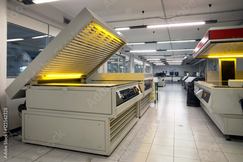 Printing plant - Flexographic printing plates