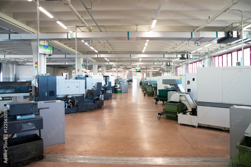 Machine tools with Computer Numerical Control (CNC) Machine tools with Computer Numerical Control (CNC)